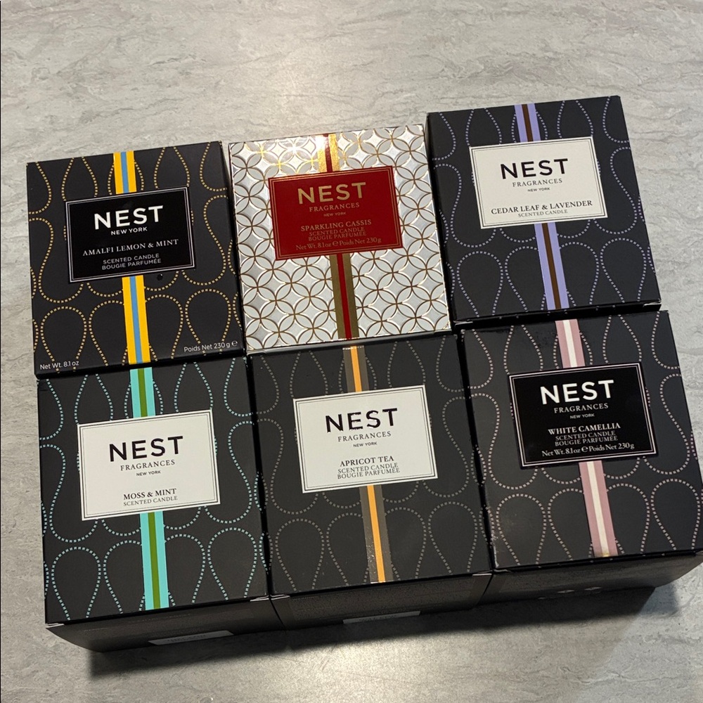 New Bundle Nest Fragrances Candle Set